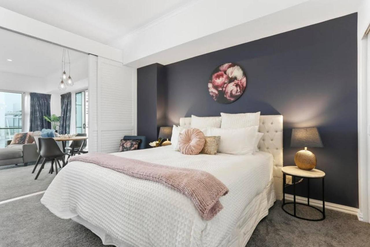 Chic 1 Bedroom Princess Wharf Apartment W/ Ac Оукланд Екстериор снимка